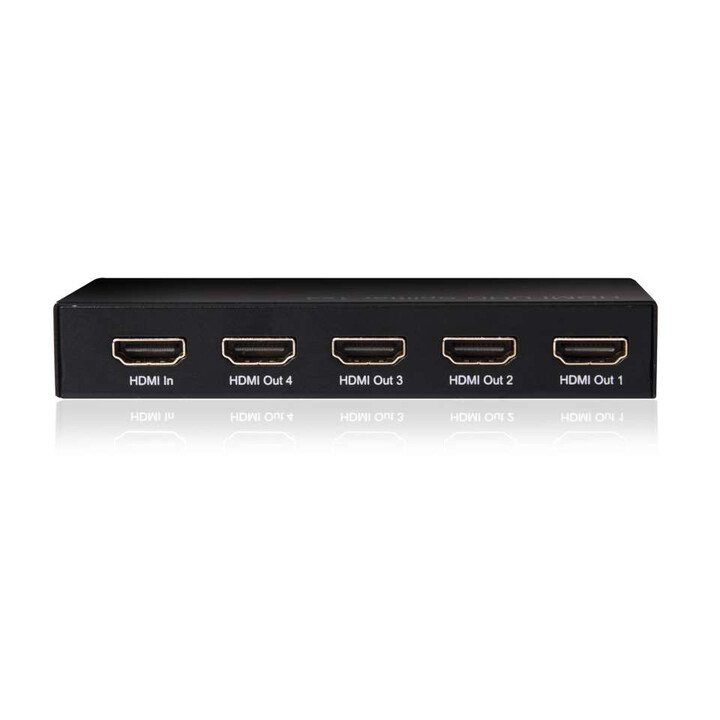 CLUB 3D HDMI 4K60Hz UHD Splitter AC Power 4 ports