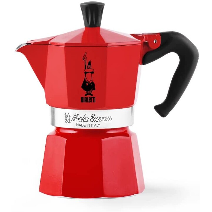 Cafeteira Bialetti Moka Espress Vermelho