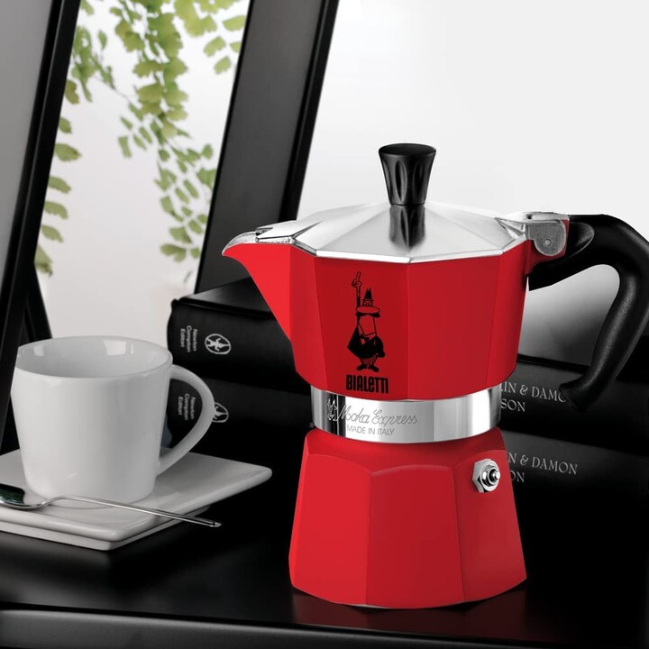 Bialetti Cafetière Moka Espress Rouge