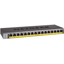 NetGear GS116LP Switch 16 Puertos Negro