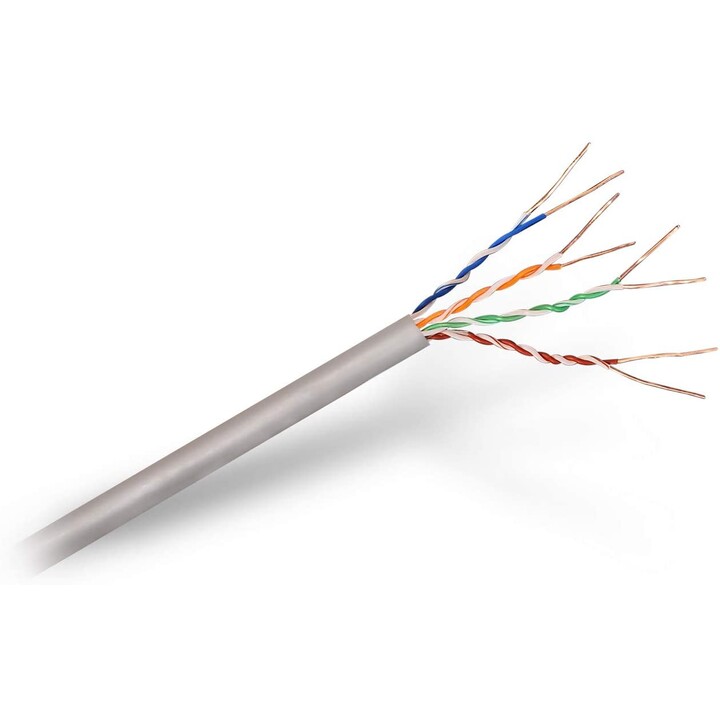 Bobina de Cable RJ45 UTP Aisens A133-0209 Cat.5e/ 305m/ Gris