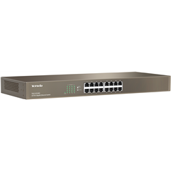 Tenda TEG1016G switch Unmanaged Gigabit Ethernet (10/100/1000) 1U Blue