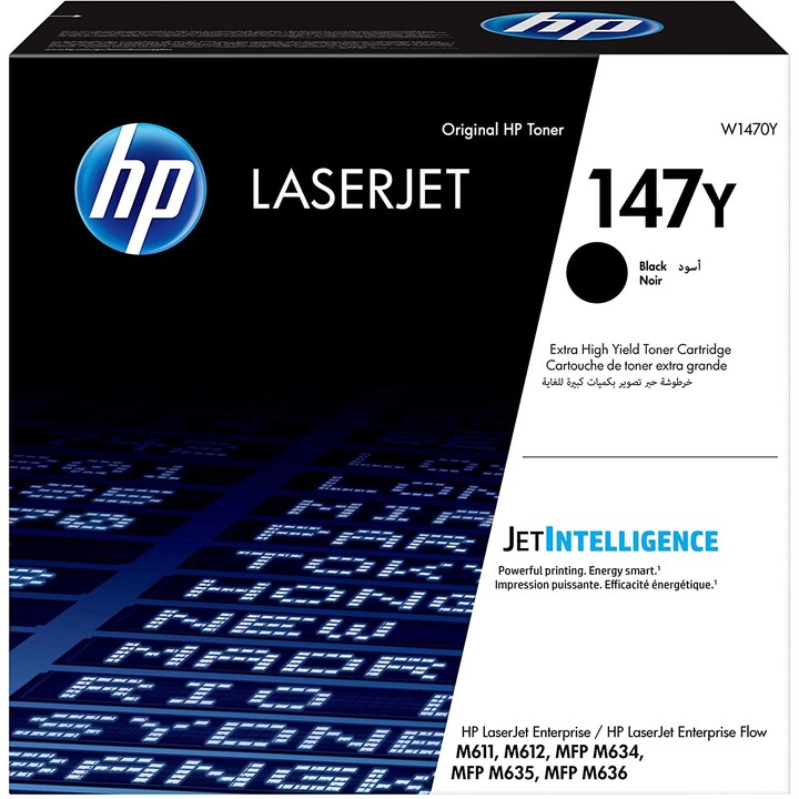 HP Tóner Original nº147Y XXL Negro