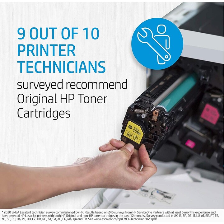 HP Original Toner nº147Y XXL Schwarz