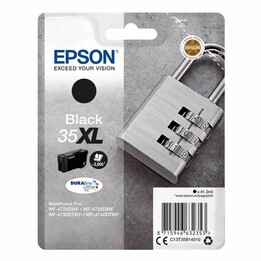 Cartucho de Tinta Original Epson nº35 XL Alta Capacidad Multipack/ Negro