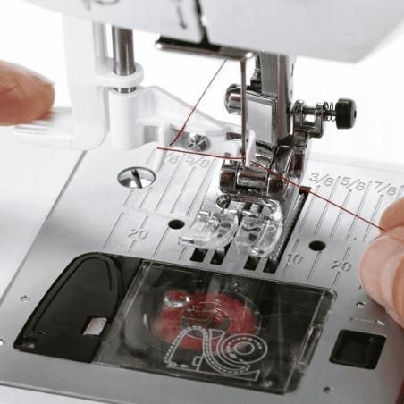 Máquina de coser Singer 7640, corriente eléctrica, blanca - Imagen 4