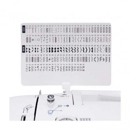 Máquina de coser Singer 7640, corriente eléctrica, blanca - Imagen 7