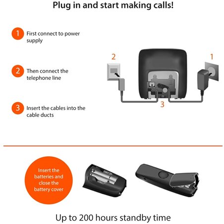 Gigaset A170 Duo Nero  