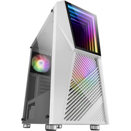 Mars Gaming MC777/ White Mid-Tower Gaming Case