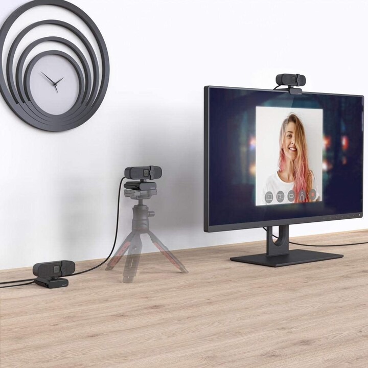 Hama C-400 webcam 2 MP 1920 x 1080 pixels USB 2.0 Preto