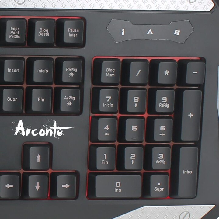 TALIUS CLAVIER GAMING ARCON USB NOIR