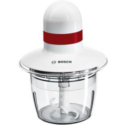 Bosch MMRP1000 picadora eléctrica de alimentos 0,8 L 400 W Rojo, Transparente, Blanco - Imagen 1