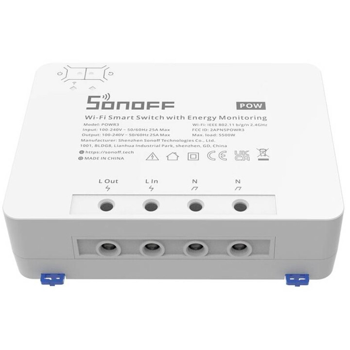 POWR3 - Interruptor inteligente de alta potencia para encendido/apagado con monitoreo de energía