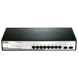 Switch DD-Link DGS-1210-10 a 10 porte nero