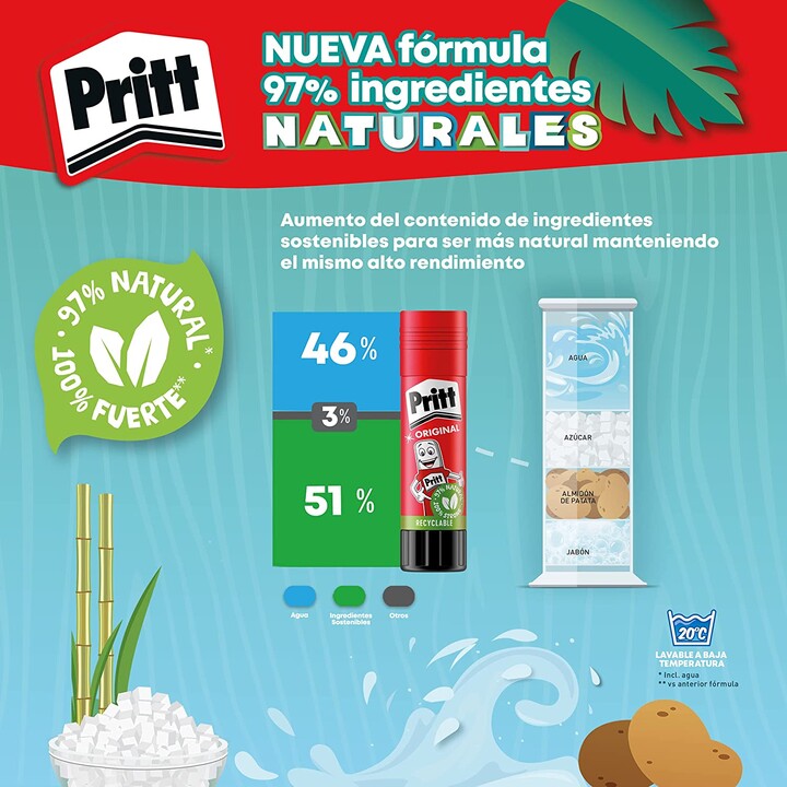 Aussteller von Pritt Klebestift / 43g / 15 Stück