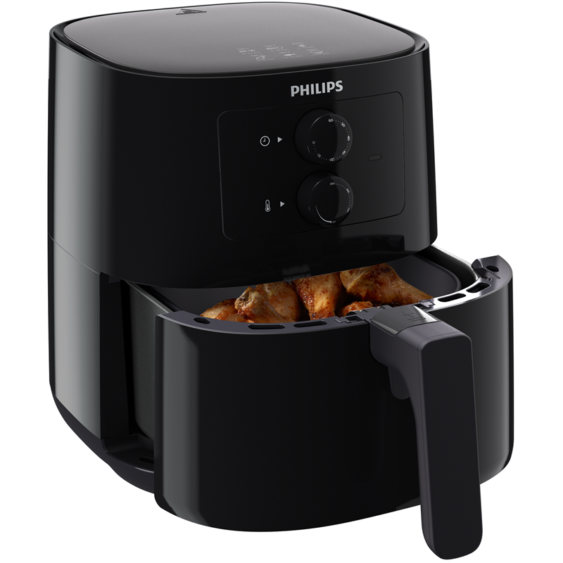 FREIDORA PHILIPS ESSENTIAL AIRFRYER 1400W NEGRA