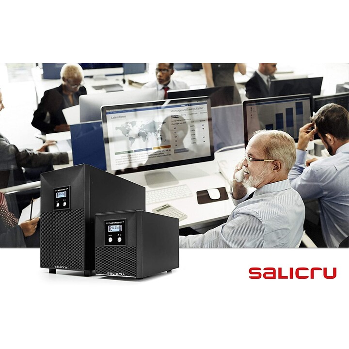 UPS Line Interactive Salicru SPS 1000 ADV T/ 1000 VA-700 W/ 6 Ausgänge/ Tower-Format