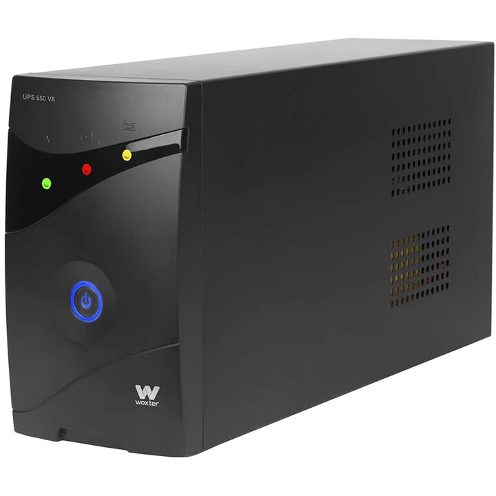 Woxter Line Interactive UPS 650 VA / 650VA-360W / 2 saídas / formato de torre