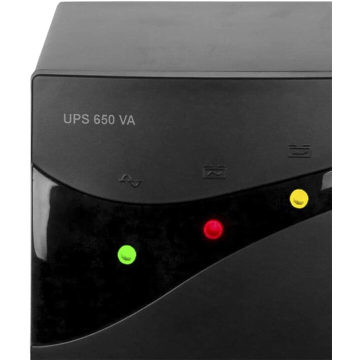 Woxter Line Interactive UPS 650 VA / 650VA-360W / 2 saídas / formato de torre