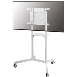 Neomounts NS-M1250WHITE TV-Trolley, 37-70 Zoll, Max 70 kg, Vesa 200x200-600x400, Weiß