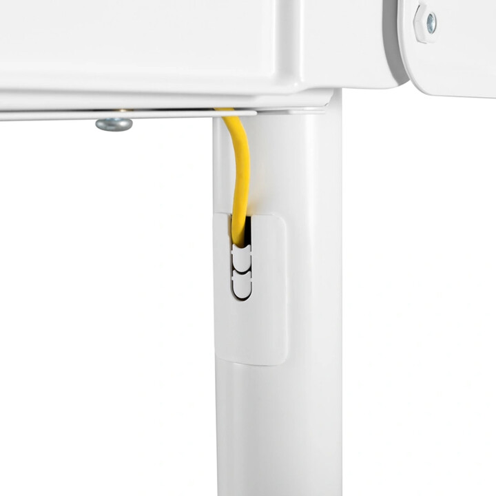 Neomounts NS-M1250 White TV Trolley, 37-70 pouces, max 70 kg, Vesa 200x200-600x400, blanc