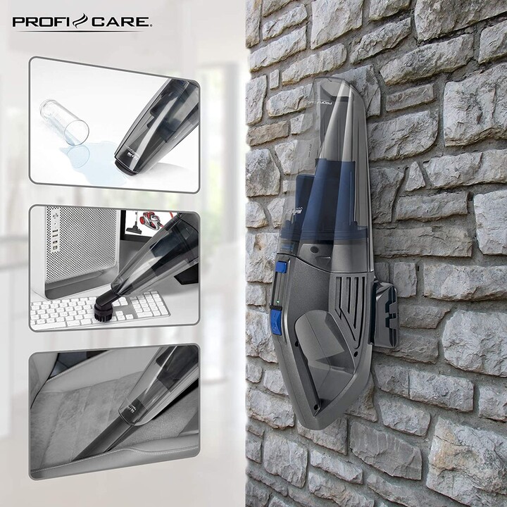 Aspirador portátil ProfiCare PC-AKS 3034 preto/azul