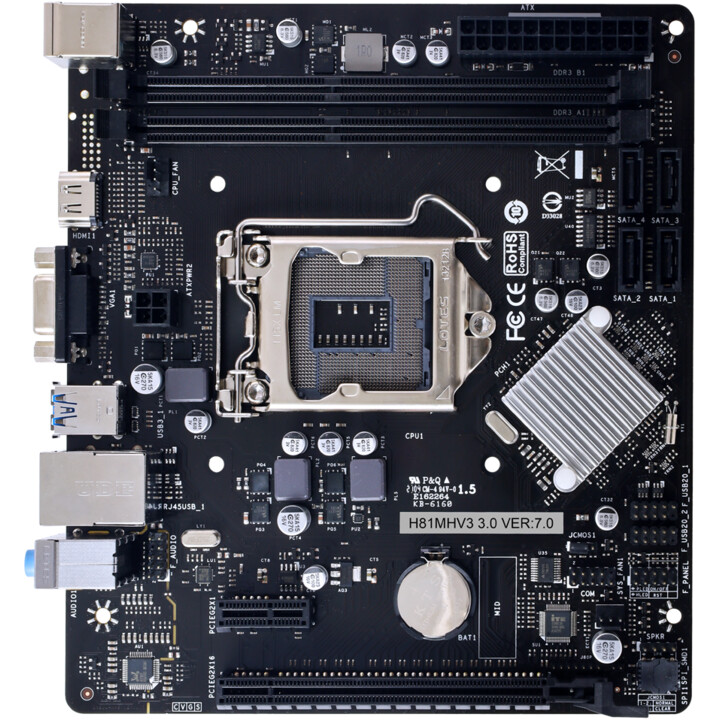 SCHEDA MADRE 1150 BIOSTAR H81MHV3 3.0MATX