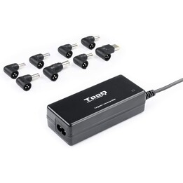 Chargeur d'ordinateur portable TooQ TQLC-65BS02AT / 65W / automatique / 8 connecteurs / tension 18,5-20V
