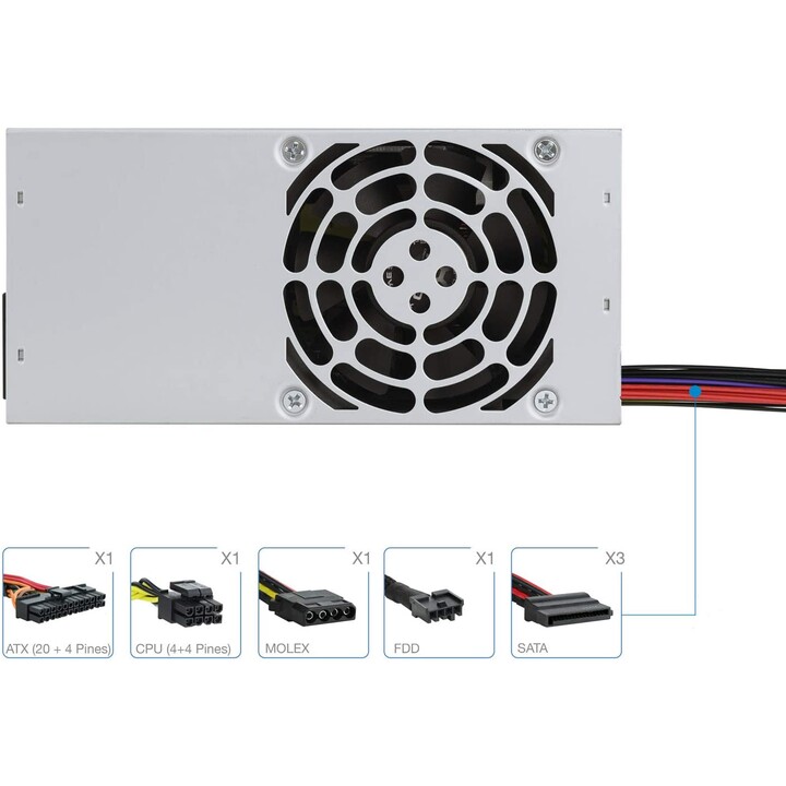 TFX TooQ TQEP-TFX500S-O Netzteil / 500W / 8cm Lüfter