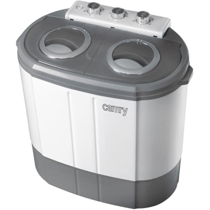 Lavatrice Camry Premium CR 8052 Carica dall'alto 3 kg Grigio, Bianco