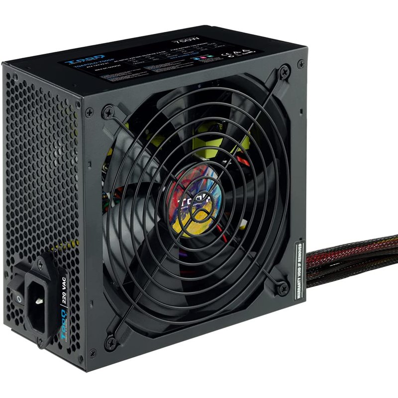 Fuente de Alimentación Tooq TQAPOLO-750SP/ 750W/ Ventilador 14cm