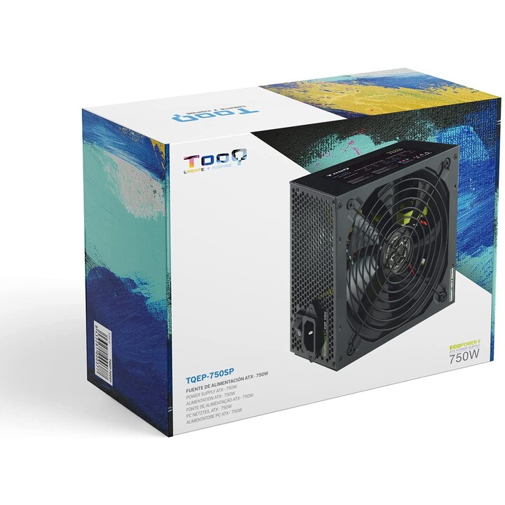 Tooq TQAPOLO-750SP Power Supply/ 750W/ 14cm Fan