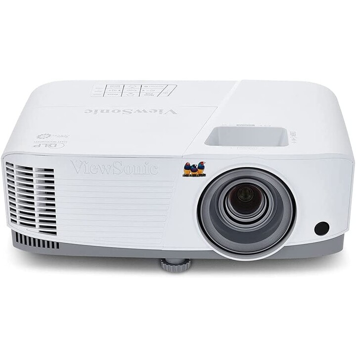 Viewsonic PA503S Beamer 3600 ANSI Lumen DLP SVGA (800x600) Desktop-Projektor Grau, Weiß