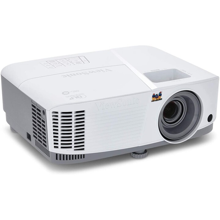 Viewsonic PA503S proiettore dati 3600 ANSI lumen DLP SVGA (800x600) Proiettore da tavolo Grigio, Bianco
