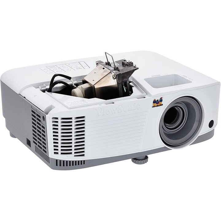 Viewsonic PA503S proiettore dati 3600 ANSI lumen DLP SVGA (800x600) Proiettore da tavolo Grigio, Bianco
