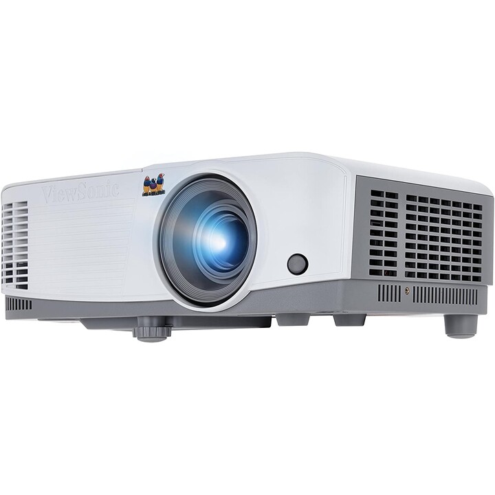 Viewsonic PA503S Beamer 3600 ANSI Lumen DLP SVGA (800x600) Desktop-Projektor Grau, Weiß