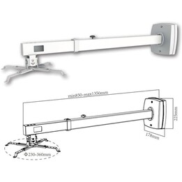 PROJEKTOR WANDHALTERUNG