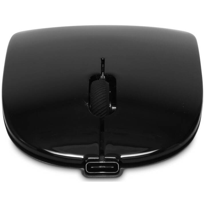 Carregamento sem fio Master Mouse Bluetooth com padrão Qi ou USB-C, 2 botões e roda de rolagem - cinza espacial