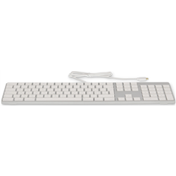 Teclado numérico USB-C 106 teclas Teclado USB-C cableado con 1x USB-C y tapa superior de aluminio - Español