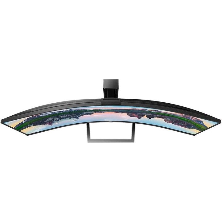 Monitor curvo Philips 499P9H 48,8" 5K, panel VA, estación de acoplamiento USB-C, cámara web