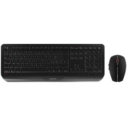Teclado e mouse sem fio CHERRY GENTIX para desktop preto