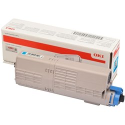 OKI toner d&#39;origine cyan 1 500 pages (46490403)