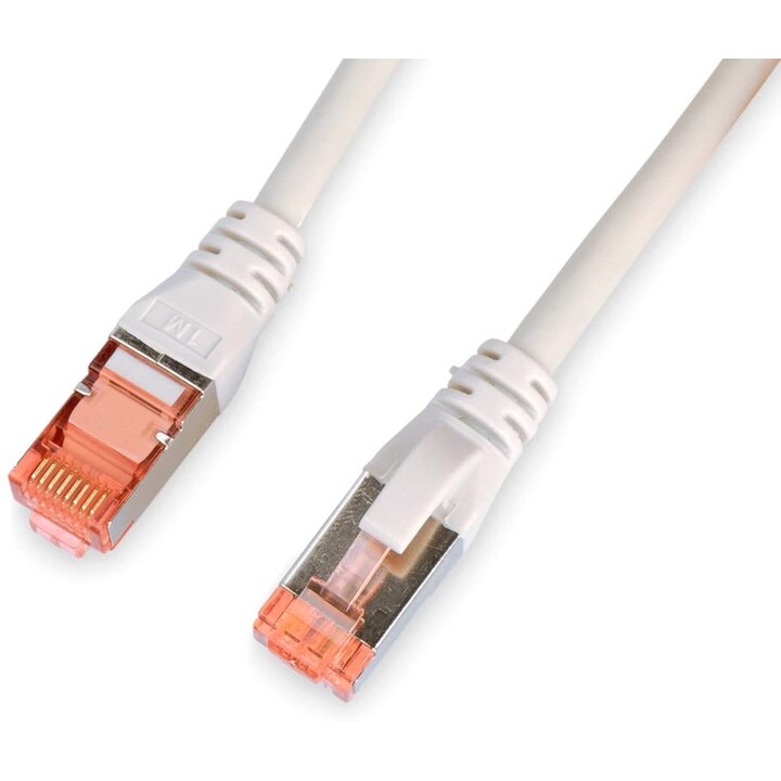DIGITUS Professional CAT 6 S/FTP Patch-Kabel 3m RJ-45 (M) 10er Pack grau (Patchkabel rund DK-1644-030-10)