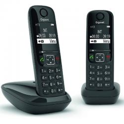 Teléfono Inalámbrico Gigaset AS690/ Pack DUO/ Negro - Imagen 1