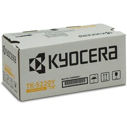 Kyocera Original TK-5220Y Toner gelb 1.200 SeitenfürECOSYS M5521cdn/cdw, P5021cdn/cdw