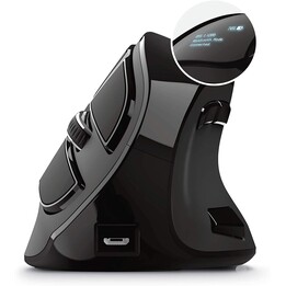 Souris Bluetooth ergonomique sans fil Trust Voxx / jusqu'à 2400 DPI