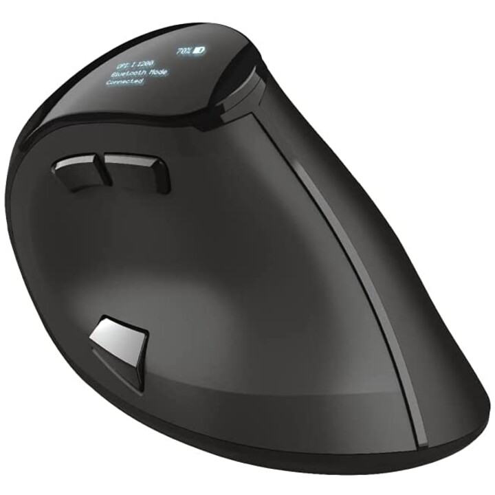Souris Bluetooth ergonomique sans fil Trust Voxx / jusqu'à 2400 DPI