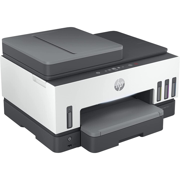 Dispositivo multifunzione a getto d'inchiostro HP Smart Tank 7605 all-in-one (A4, 4in1, stampante, scanner, fotocopiatrice,