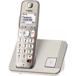 Phone landline Panasonic KX-TGE 210 PDN (champagne color)