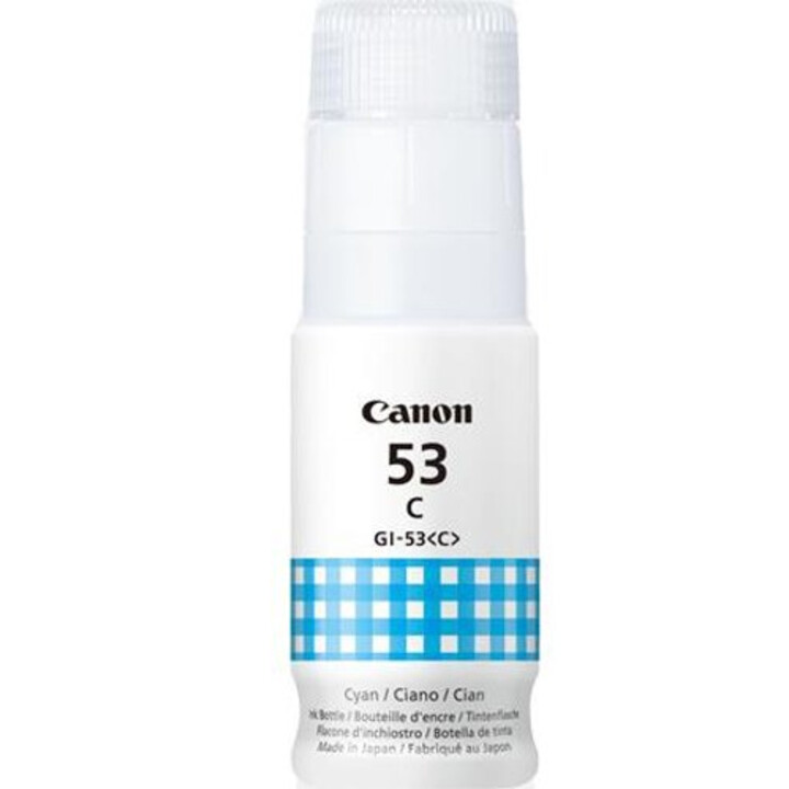 Recharge d'Encre d'Origine Canon GI-53 Cyan